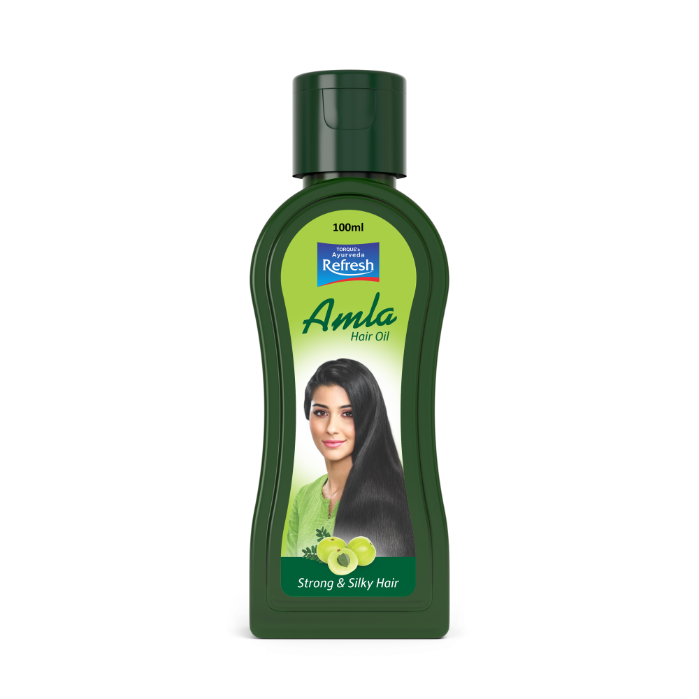 TORQUE AYURVEDA REFRESH AMLA HAIR OIL 100ML (A)